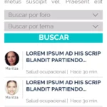 foro responsive