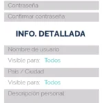 mi cuenta registro responsive